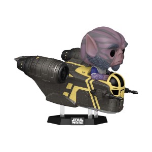 Star Wars - The Mandalorian & Grogu - Zeb Orrelios in the Razor Crest Pop! Rides Vinyl Figure