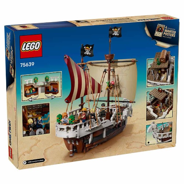 One Piece - LEGO The Going Merry Pirate Ship 75639 - Packshot 6