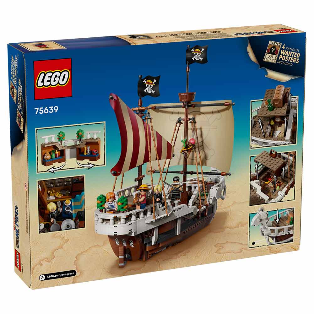 One Piece - LEGO The Going Merry Pirate Ship 75639 - Packshot 6