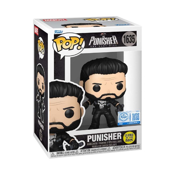 Marvel - Punisher: One Last Kill - Punisher Glow Pop! Vinyl Figure - Packshot 3