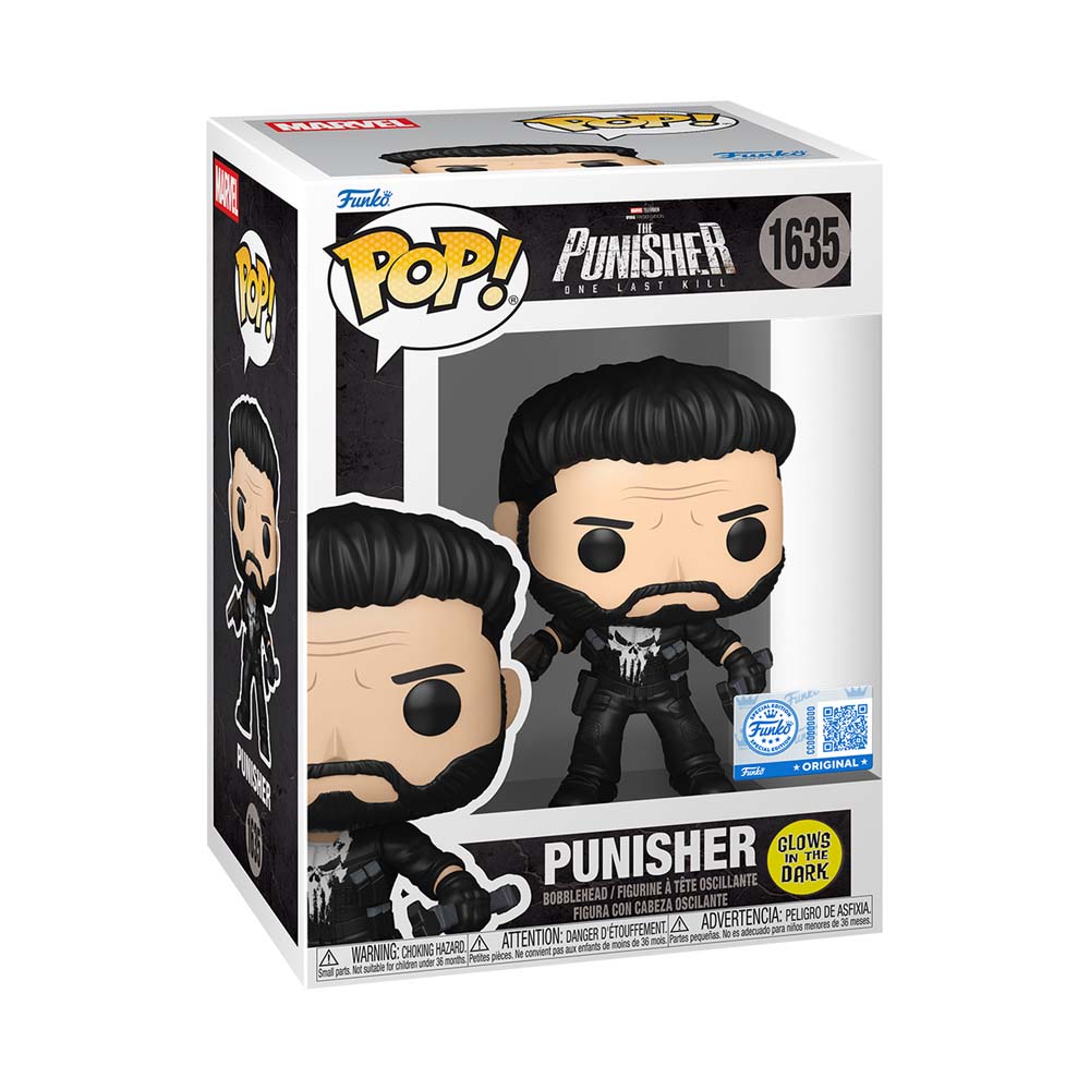 Marvel - Punisher: One Last Kill - Punisher Glow Pop! Vinyl Figure - Packshot 3