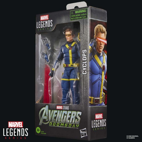 Marvel - Avengers: Doomsday - Marvel Legends Series Cyclops Action Figure - Packshot 3