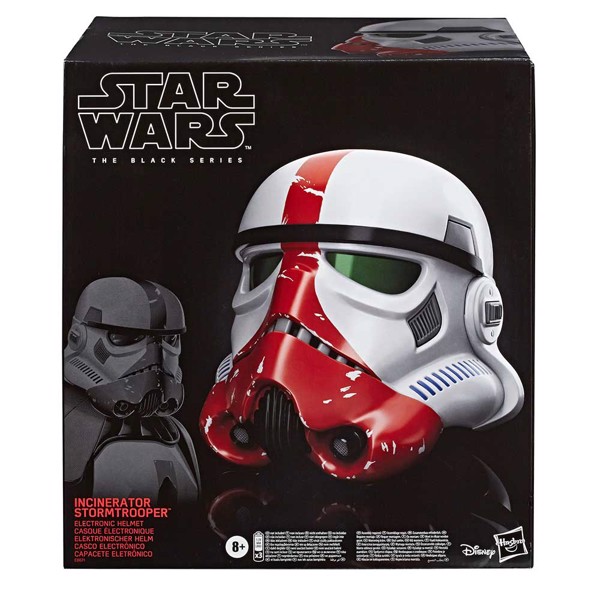 Star Wars - Black Series Incinerator Stormtrooper Premium Electronic Helmet Replica - Packshot 2