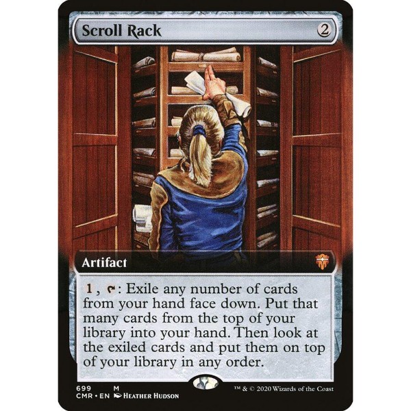 Scroll Rack Mtg Magic: The Gathering - TCG - Commander Legends - Scroll Rack (Extended ...