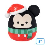 Disney - Christmas Mickey Mouse 8" Squishmallow Plush