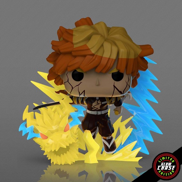 Demon Slayer: Infinity Castle - Zenitsu Agatsuma Pop! Premium Vinyl Figure - Packshot 3