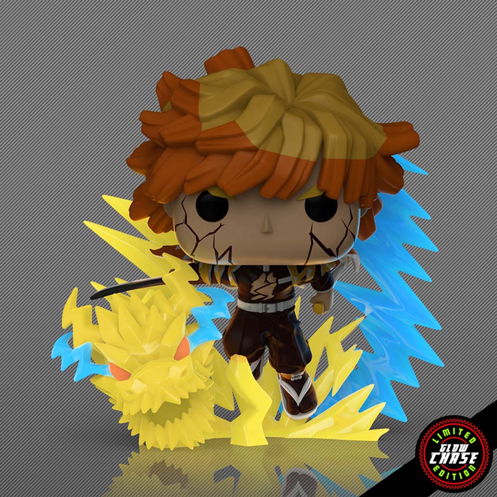 Demon Slayer: Infinity Castle - Zenitsu Agatsuma Pop! Premium Vinyl Figure - Packshot 3