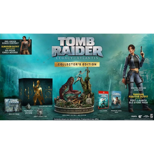 Tomb Raider: Legacy of Atlantis - Collector's Edition - Packshot 2