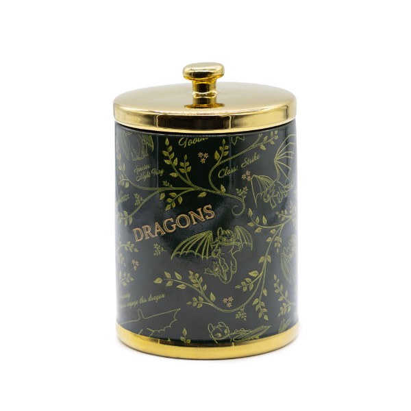 How to Train Your Dragon - Toothless Forest Gold Leaf Candle - Packshot 3