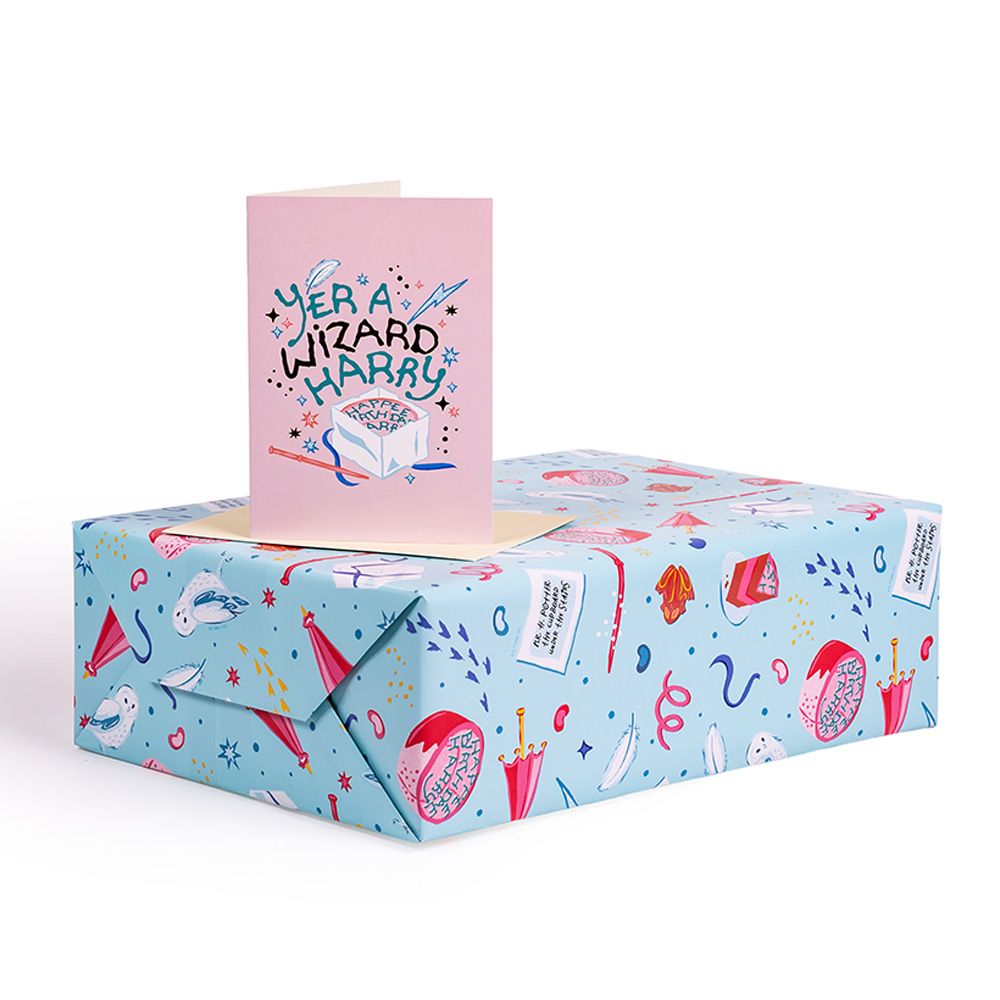Harry Potter - Happy Birthday Wrapping Paper - Packshot 3