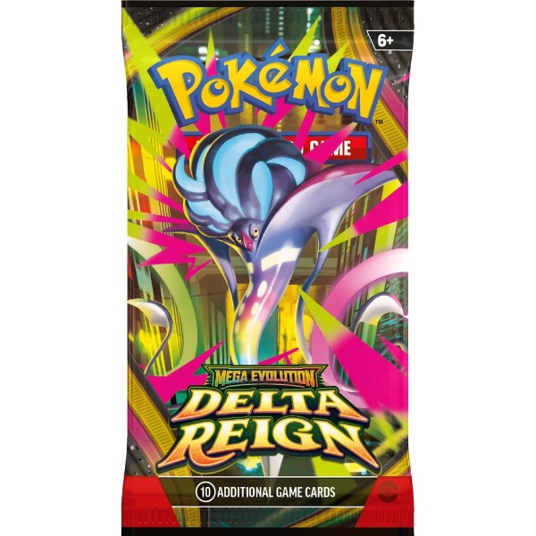 Pokemon - TCG - Mega Evolution Delta Reign Booster - Packshot 1
