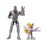 DC X Sonic the Hedgehog - Tails and Cyborg Action Figure 2-Pack - Packshot 4