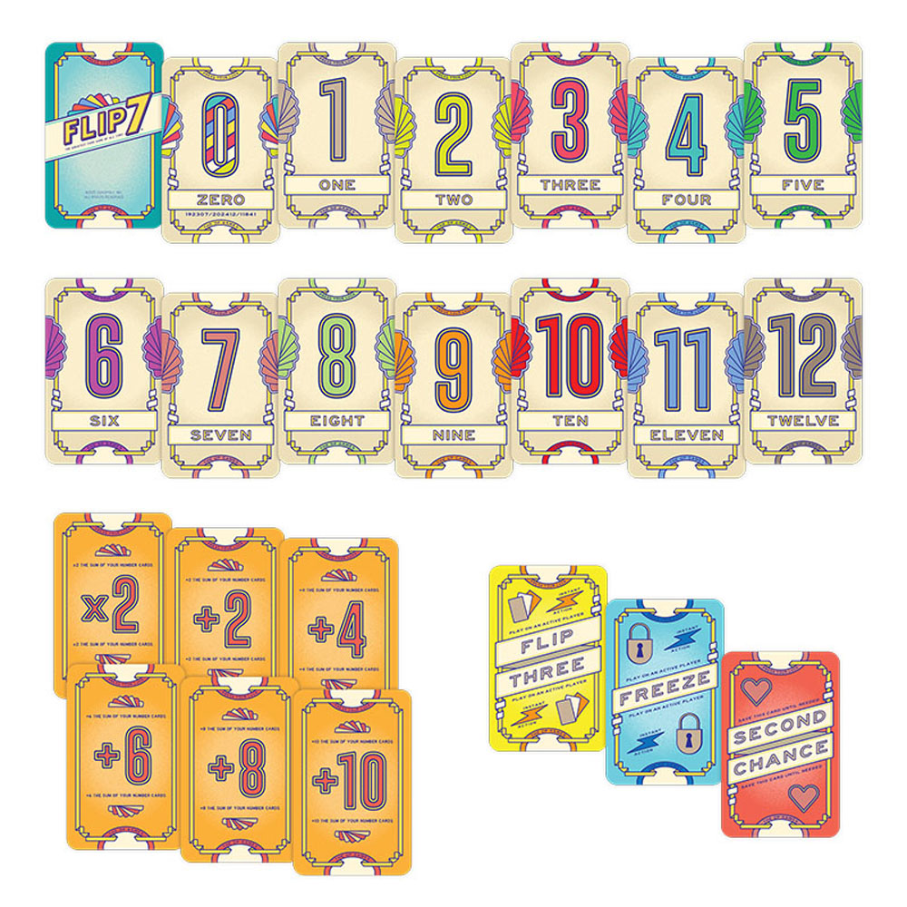 Flip 7 (Version 2) Card Game - Packshot 2