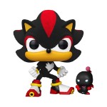 Sonic the Hedgehog - Shadow with Dark Chao Flocked Pop! Vinyl Figure