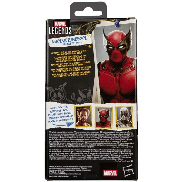 Marvel - Deadpool & Wolverine - Marvel Legends Series Wolverinepool (Concept Art) Action Figure - Packshot 5