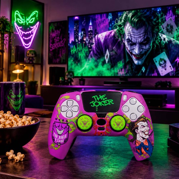 DC Comics - PlayStation 5 Joker Controller Combo Pack - Packshot 6