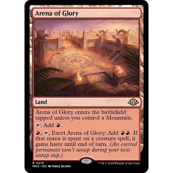 arena of glory mtg card Proxy The Gathering Arena of Glory (Modern Horizons