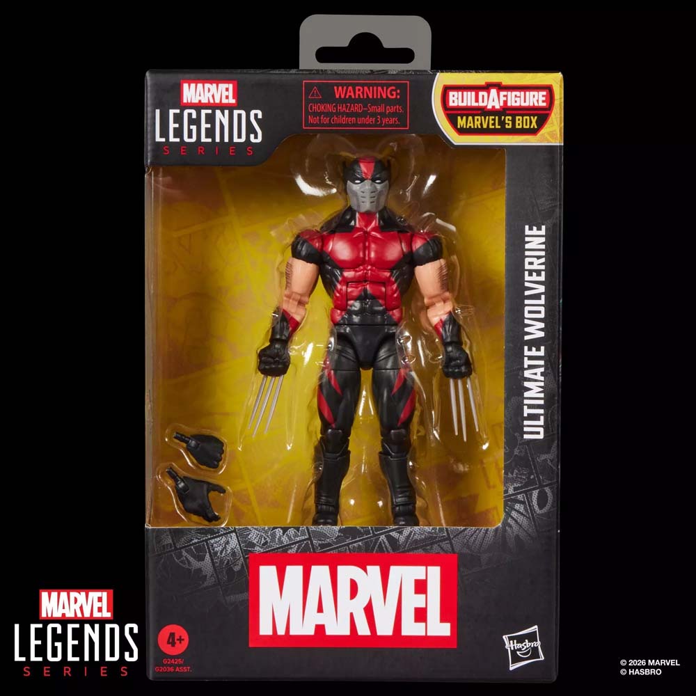 Marvel - Ultimate Wolverine Marvel Legends Action Figure - Packshot 6
