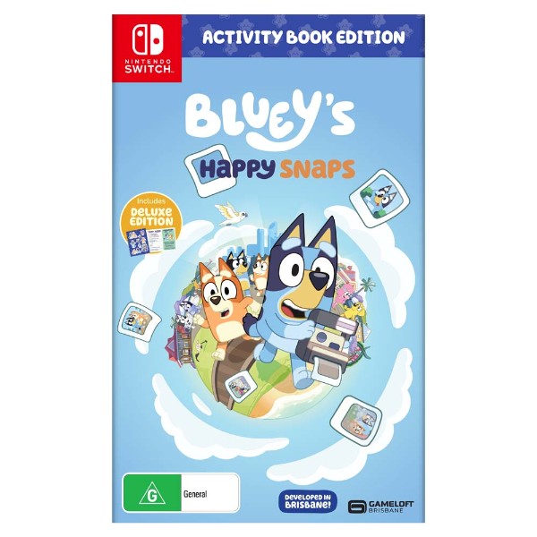 Bluey's Happy Snaps: Activity Book Edition - Packshot 1