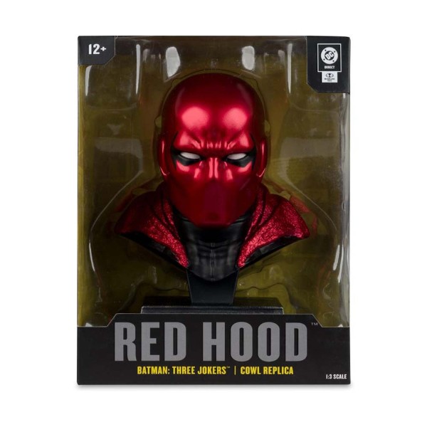 DC Comics – Batman – Red Hood (Batman Three Jokers) 1:3 Scale Cowl Replica - Packshot 6