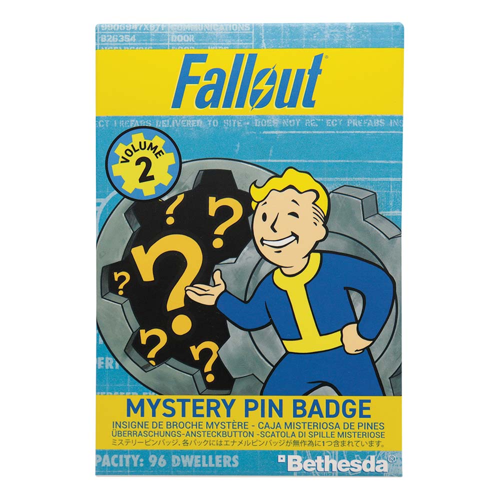 Fallout - Mystery Pin Badge Blind Box (Single Box) - Packshot 2