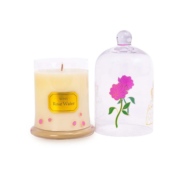 Disney - Beauty & The Beast - Enchanted Rose Candle - Packshot 1