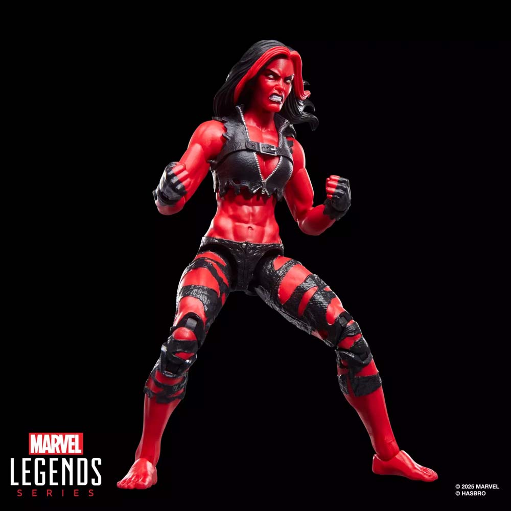 Marvel - Red She-Hulk Marvel Legends Action Figure - Packshot 5