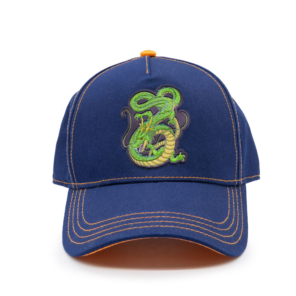 Dragon Ball Z - Shenron Curve Brim Cap - Navy - Clothing - EB
