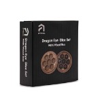 Dragon Eye Dice Set with Wood Box - Black - Packshot 3