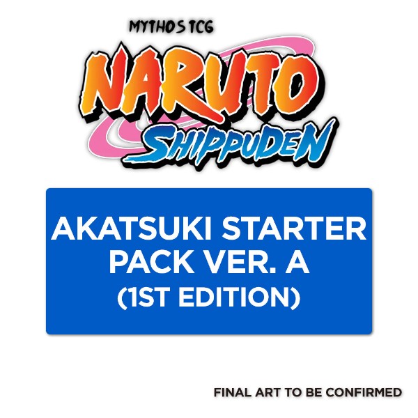 Naruto – TCG – Naruto Shippuden Mythos Akatsuki Starter Pack Ver. A (1st Edition) - Packshot 1