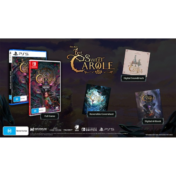 Bye Sweet Carole - Packshot 2