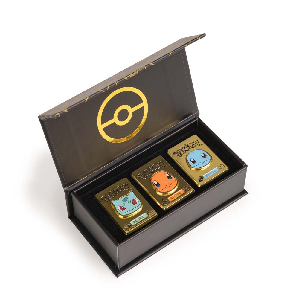 Pokemon - Kanto Starter Pin 3-Pack - Packshot 2