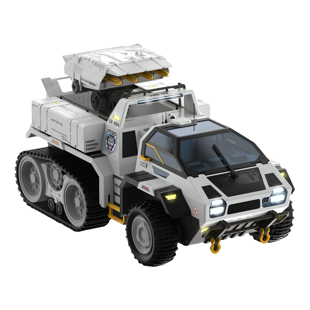 G.I. Joe - Classified Series Snow C.A.T. (Combat All-Terrain) Vehicle With Farley "Frostbite" Seward Action Figure - Packshot 2