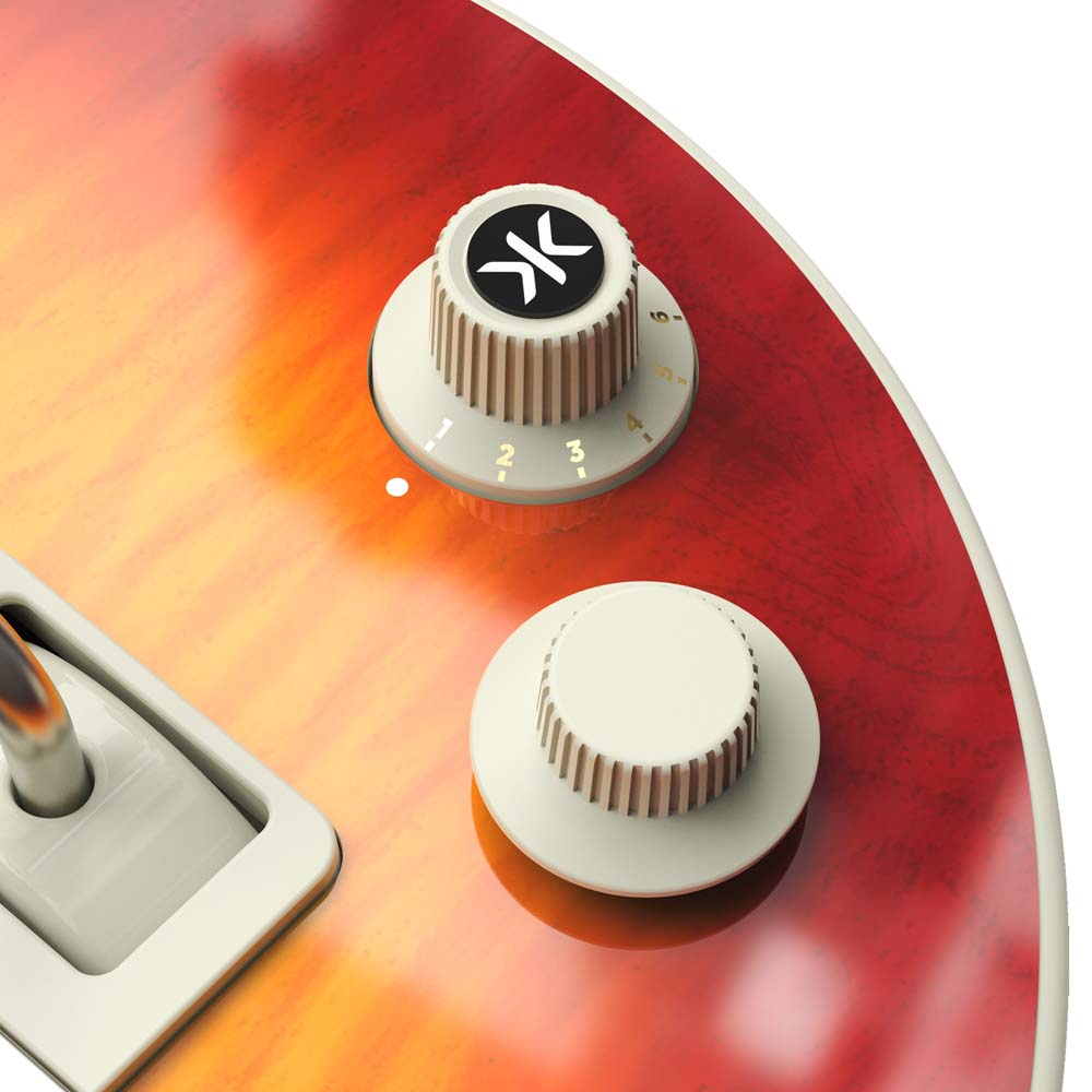 CRKD X Gibson les Paul Pro Edition Collector’s - Cherry Sunburst - Packshot 4
