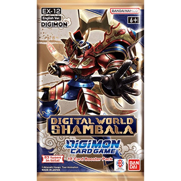 Digimon - TCG - Digital World Shambala [Ex-12] Extra Booster Pack - Packshot 1