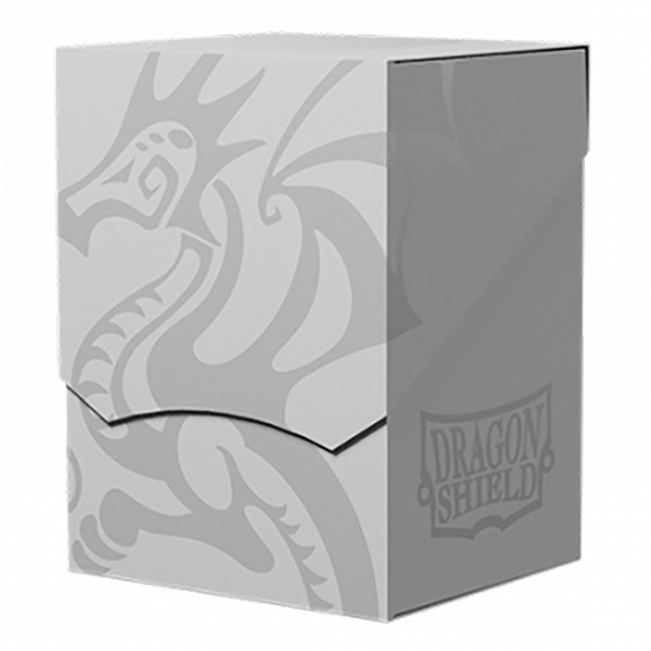 Dragon Shield TCG - Deck Shell Deck Box - Ashen White - Packshot 1