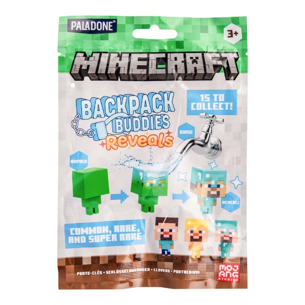 Minecraft - Reveals Backpack Buddies Blind Bag (Single Box) - Packshot 1