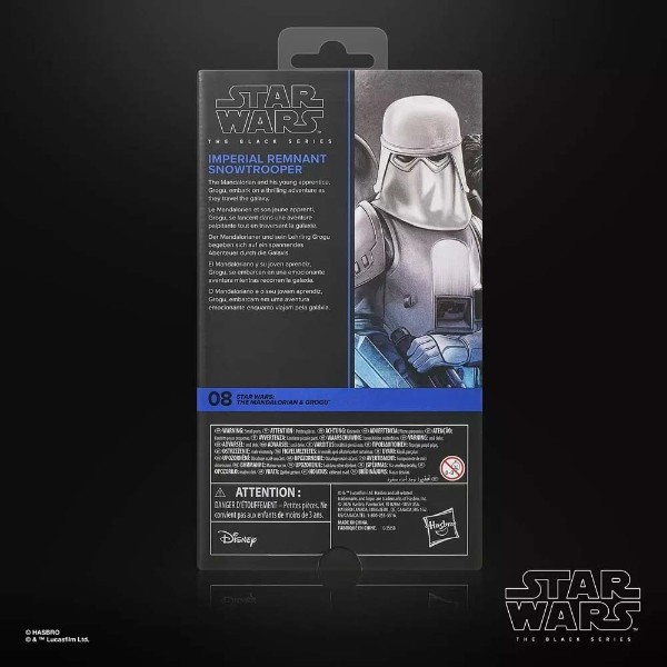 Star Wars - The Mandalorian & Grogu - The Black Series - Imperial Remnant Snowtrooper Action Figure - Packshot 4