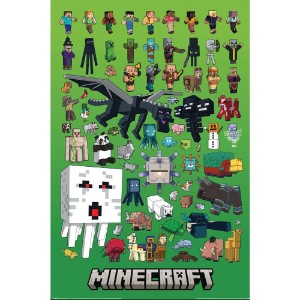Minecraft - Character Montage (Slot #51) Poster