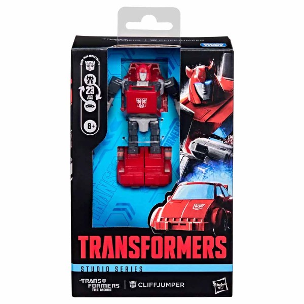 Transformers – Transformers: The Movie – Cliffjumper Deluxe Class Figure - Packshot 4