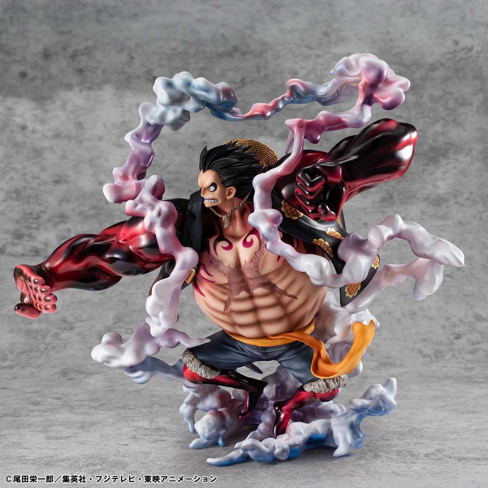 One Piece - Portrait.Of.Pirates Monkey D. Luffy Gear 4 Boundman Statue - Packshot 5