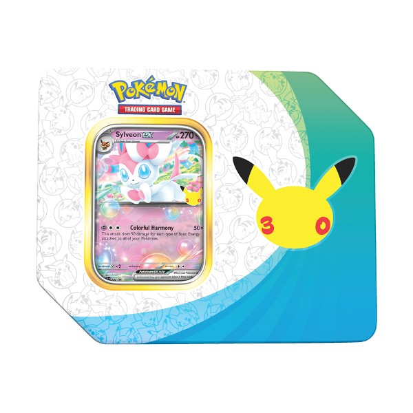 Pokemon - TCG - 30th Celebration 5 Booster Tin - Packshot 1