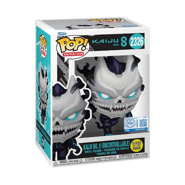 Kaiju No. 8 - Kaiju No. 8 (Uncontrollable) Glow Pop! Vinyl Figure - Packshot 3