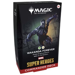 Magic: the Gathering - TCG - Marvel Super Heroes Commander Deck - Wakanda Forever