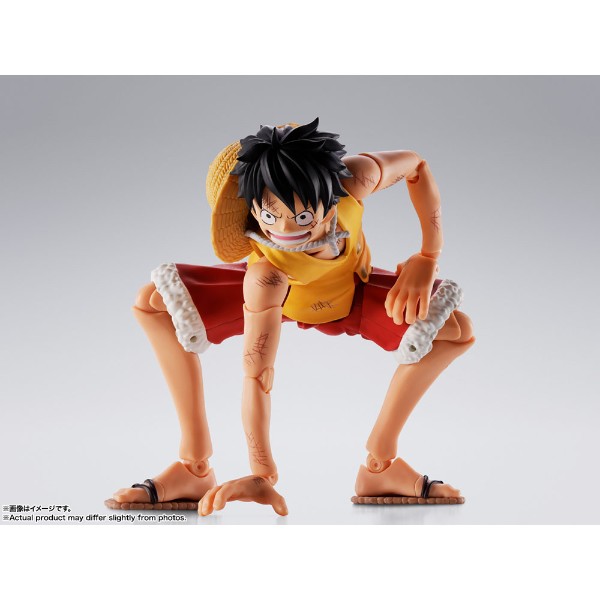 One Piece - Monkey D. Luffy (Summit War of Marineford) S.H.Figuarts Action Figure - Packshot 3