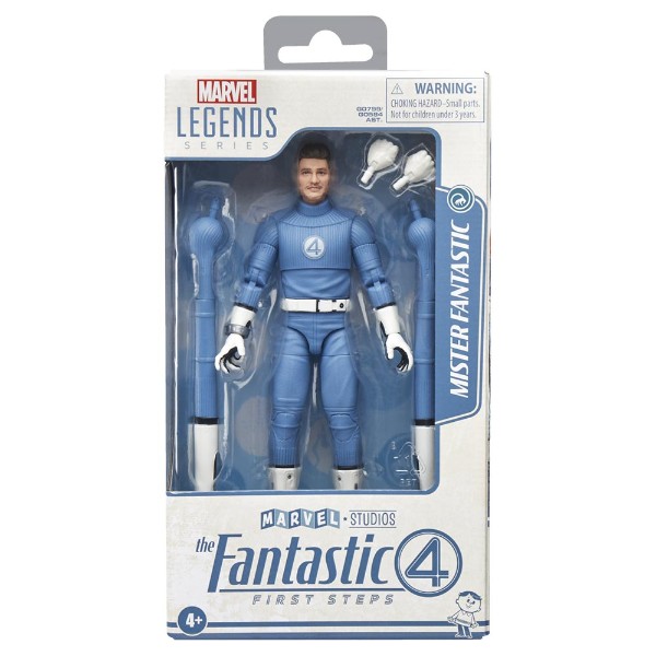 Marvel - The Fantastic Four: First Steps - Legends Series Mr Fantastic Action Figure - Packshot 6