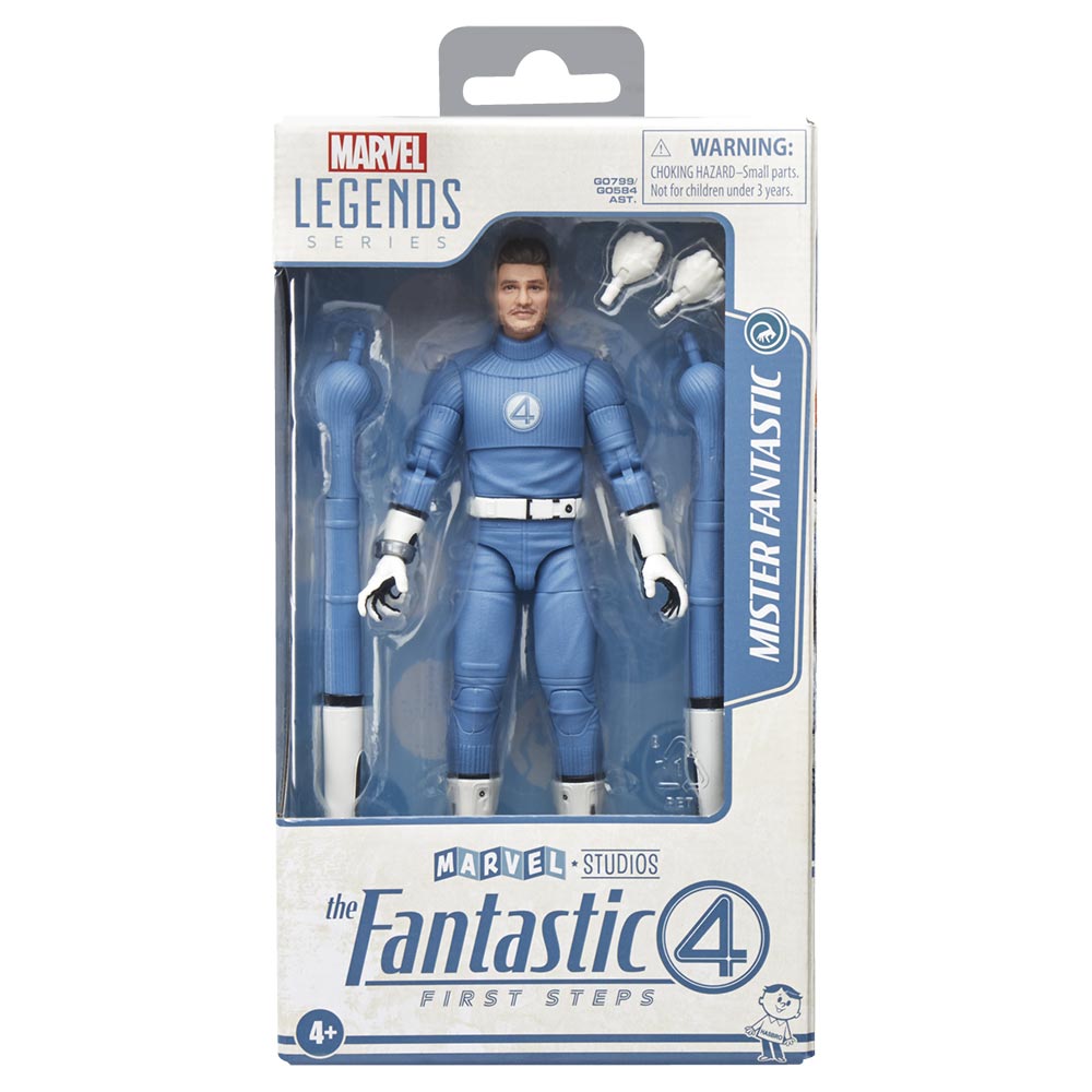 Marvel - The Fantastic Four: First Steps - Legends Series Mr Fantastic Action Figure - Packshot 6