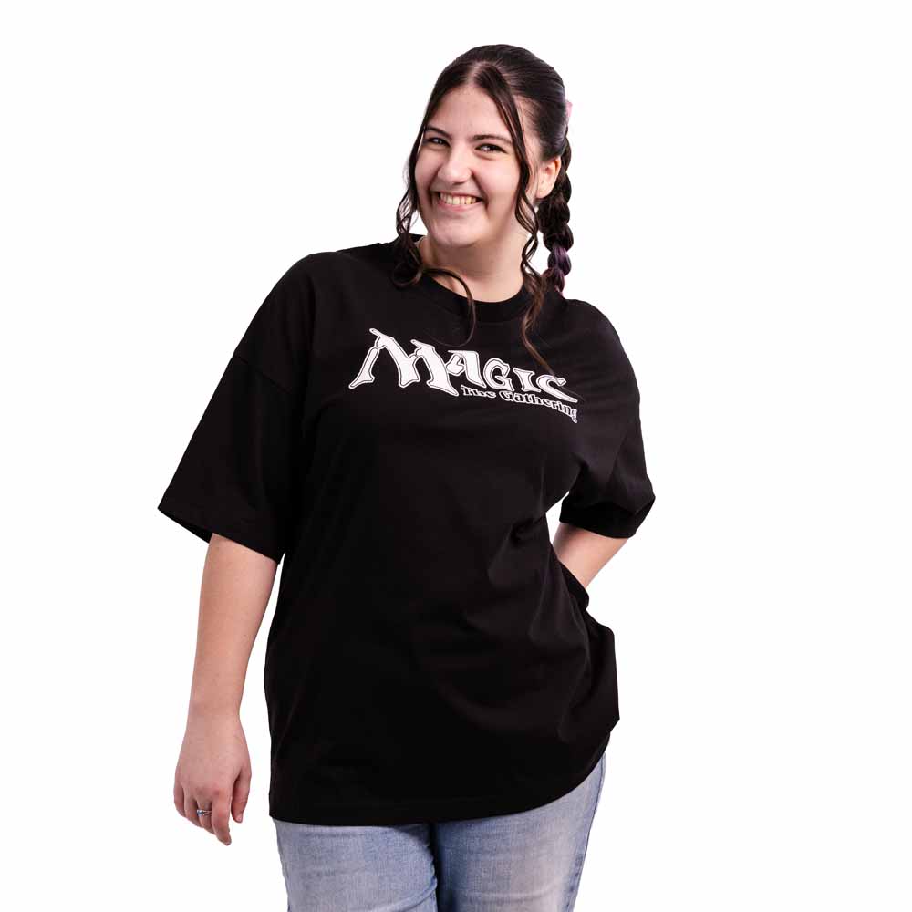 Magic: the Gathering - Monochrome Icons Oversized T-Shirt - Packshot 3