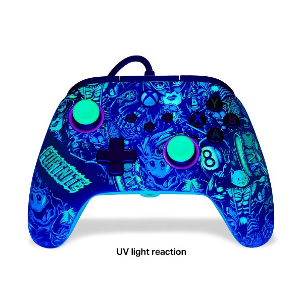 PowerA - Advantage Wired Controller for XBOX Series X|S - Fortnite Glow - Packshot 4