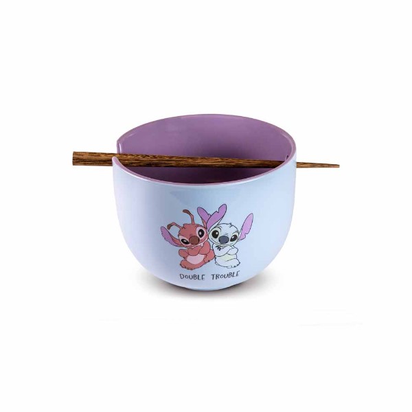 Disney – Lilo & Stitch – Stitch & Leroy Ramen Bowl with Chopsticks - Packshot 2